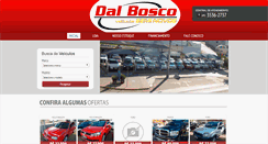 Desktop Screenshot of dalboscoveiculos.com.br